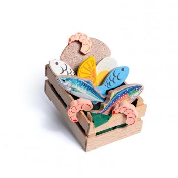 Kaufladen Sortiment Fisch